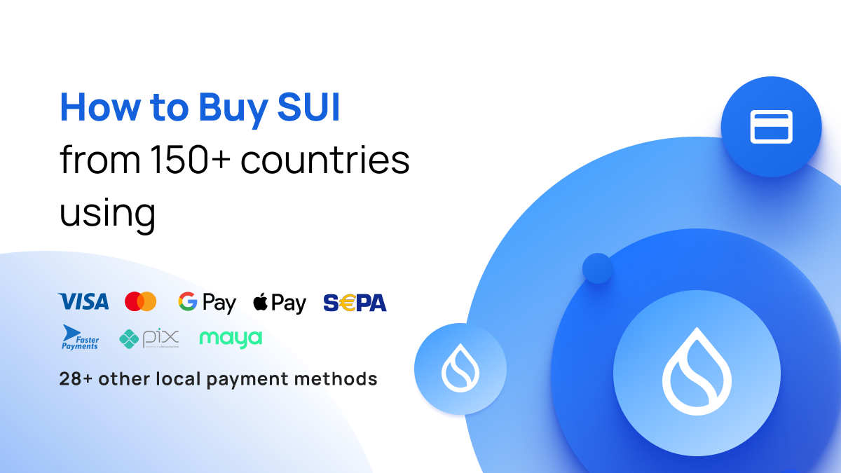 SUI now available on Transak The Launch Onramp Partner for Sui